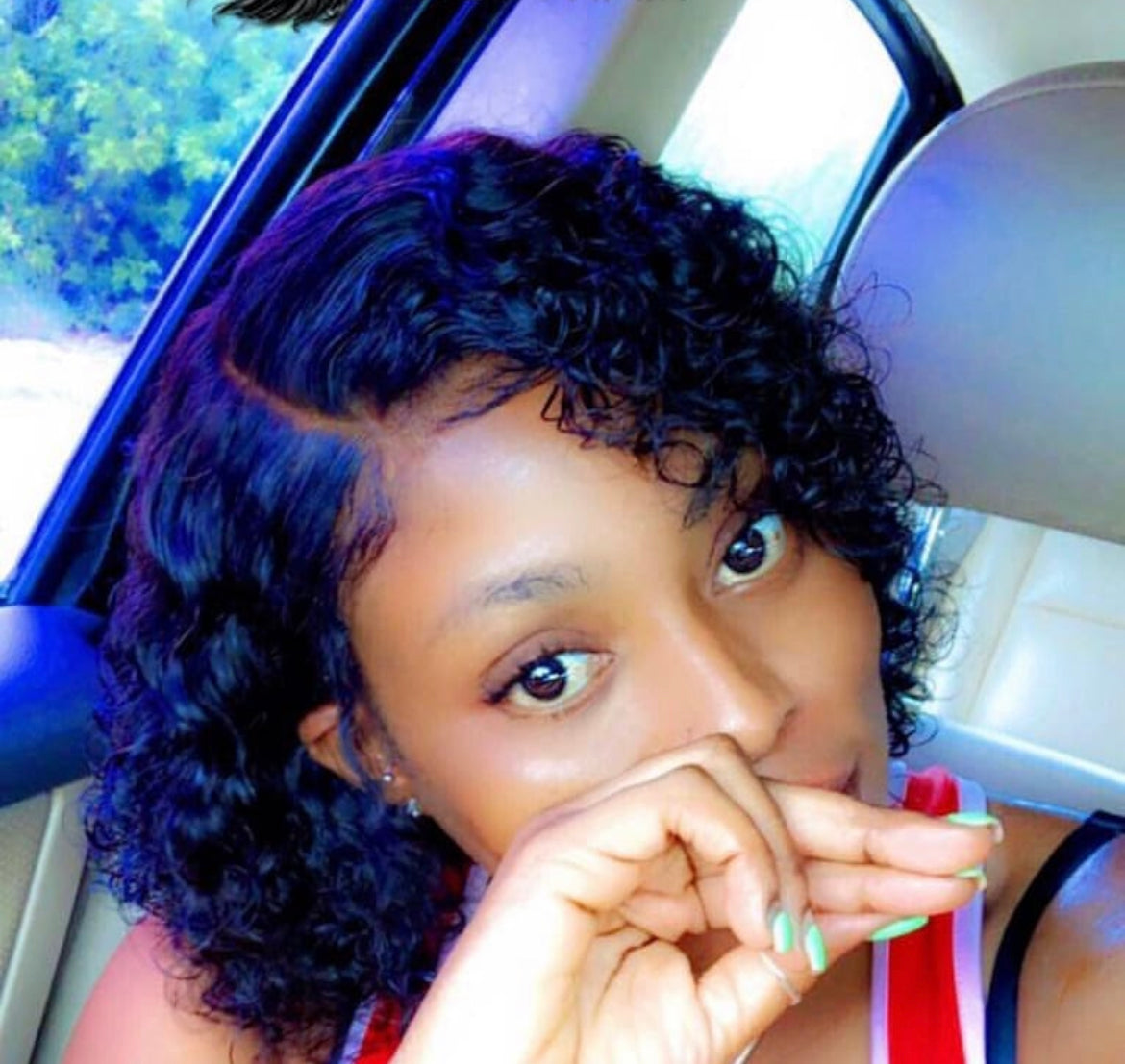 Bob Wigs- Curly Edition - Lace Frontal Wig