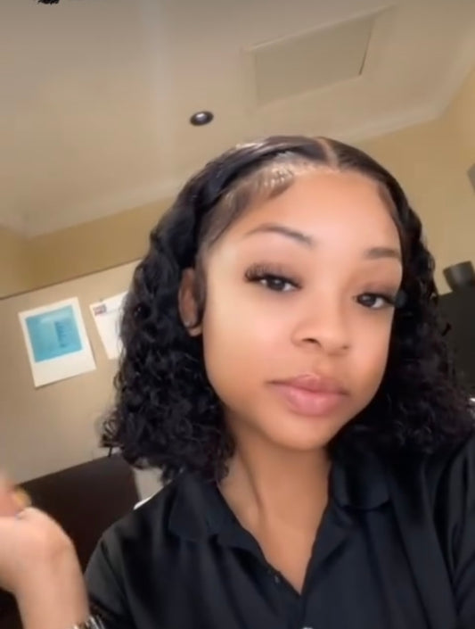 Bob Wigs- Curly Edition - Lace Frontal Wig