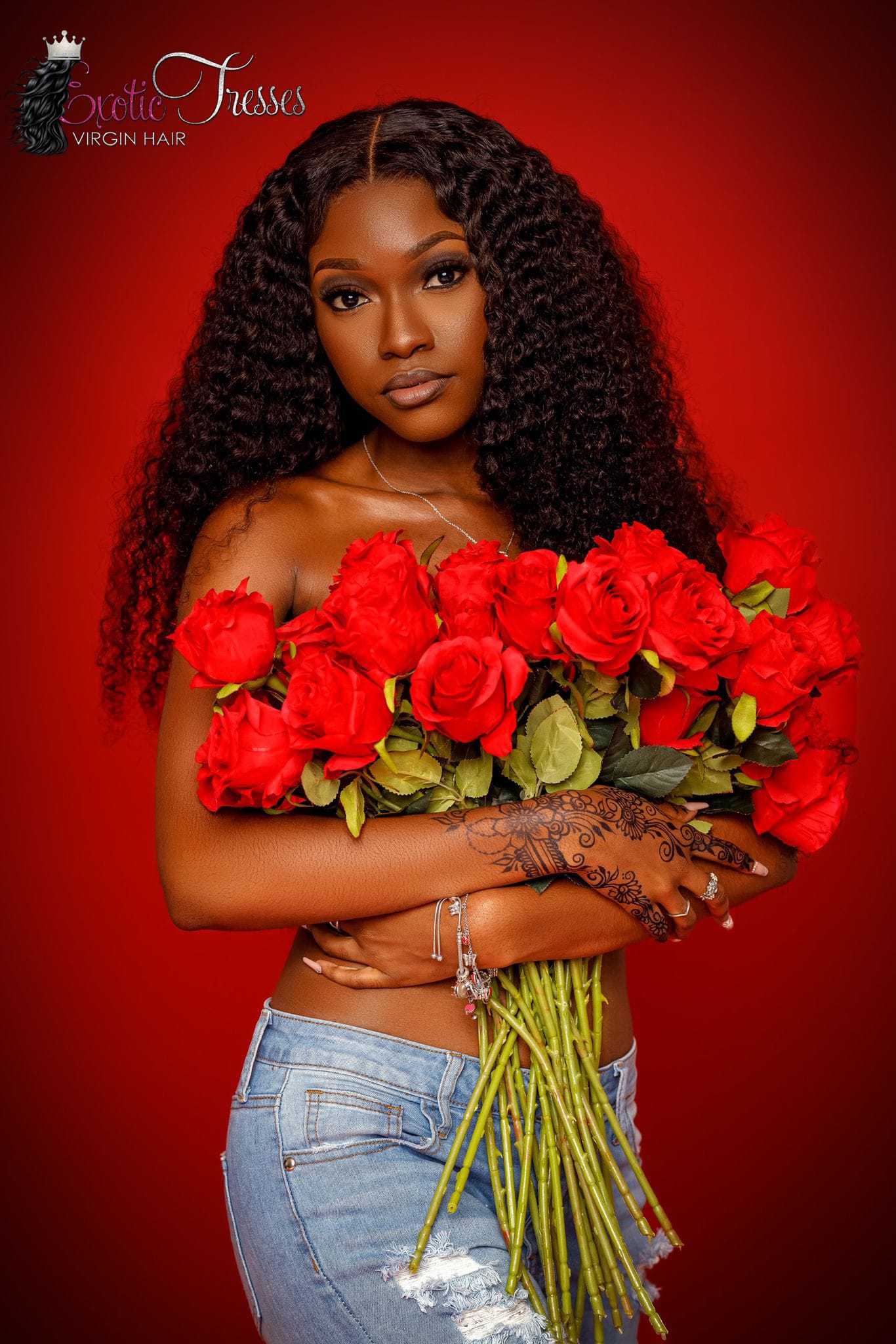 4x4 Tropical Curly - Glueless & Ready To Wear Closure Wigs