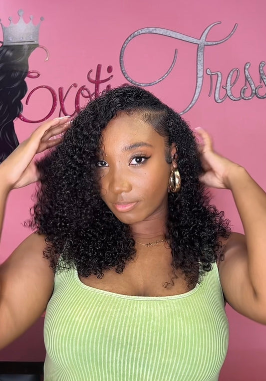 Baddie On A Budget - Cubana Tropical Curly Lace Frontal Wig