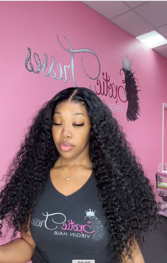 The 'Mini-Frontal' Wig - Passion Deep (Glueless & Ready To Wear)